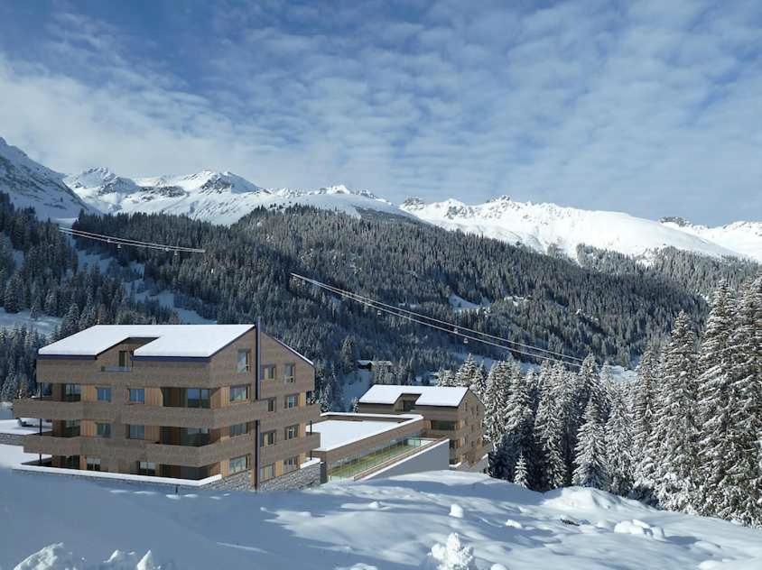 Apartment Typ C Im Alpin Resort Mo Gargellen Buitenkant foto
